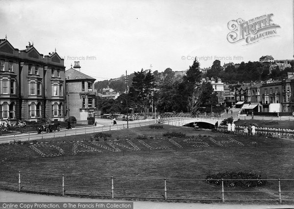 Photo of Dawlish, The Gardens 1925