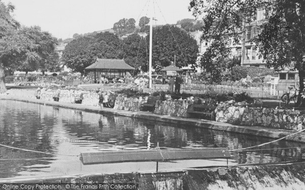 Photo of Dawlish, The Gardens And Model Yacht Centre c.1960