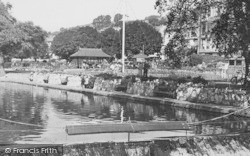 The Gardens And Model Yacht Centre c.1960, Dawlish