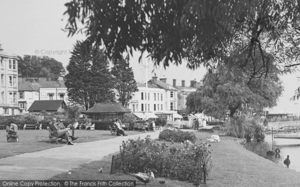 Photo of Dawlish, The Gardens c.1950