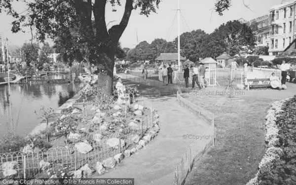 Photo of Dawlish, The Gardens c.1960