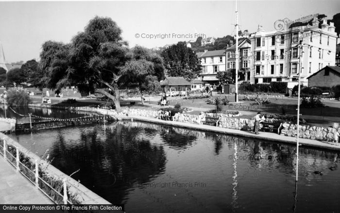 Photo of Dawlish, The Gardens c.1960