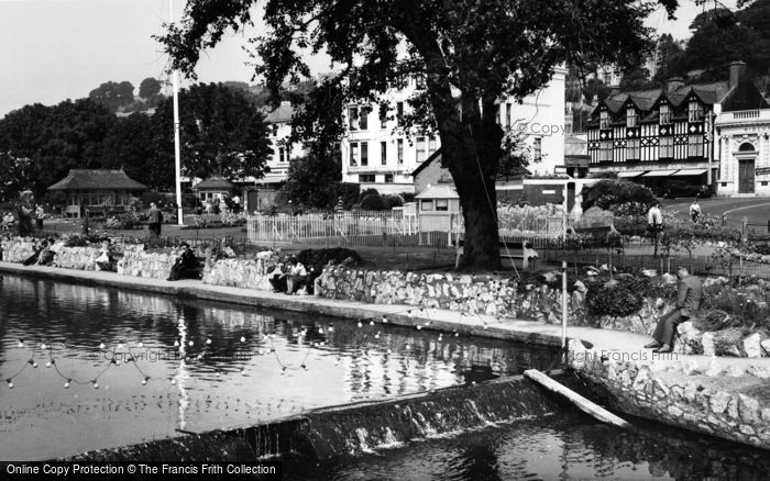 Photo of Dawlish, The Gardens c.1960