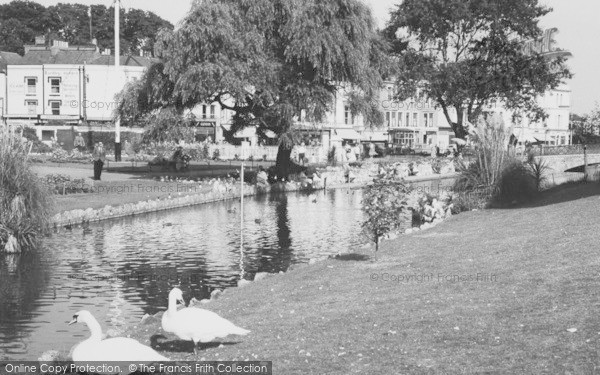 Photo of Dawlish, The Gardens c.1960