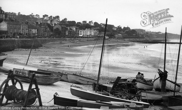 Photo of Dawlish, The Harbour c.1950