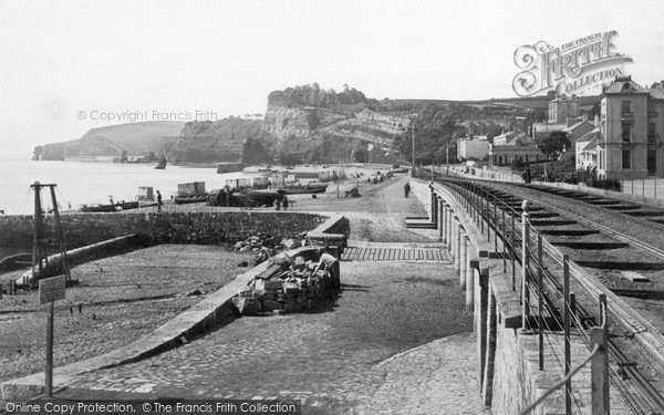 Photo of Dawlish, The Harbour Point c.1950