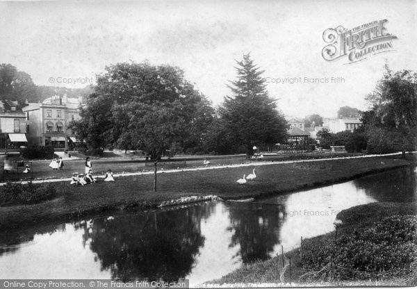 Photo of Dawlish, The Lawns 1903