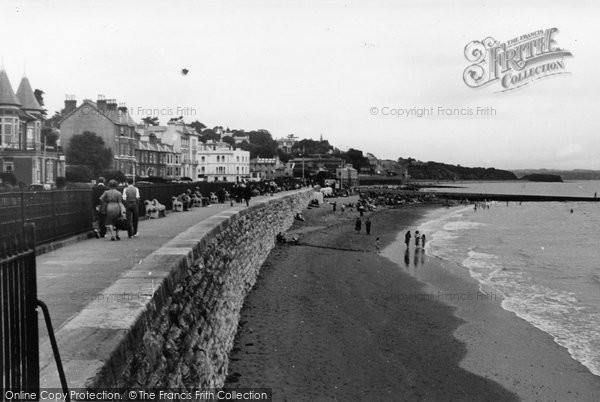 Photo of Dawlish, The Promenade c.1950