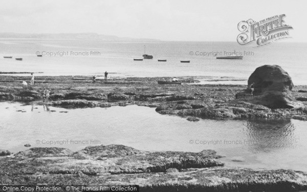 Photo of Dawlish, The Rocks c.1955