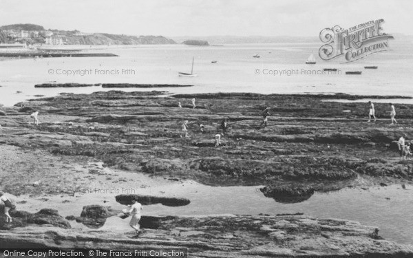 Photo of Dawlish, The Rocks c.1955