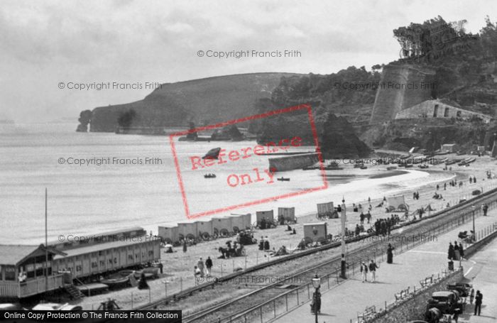 Photo of Dawlish, The Seafront 1890