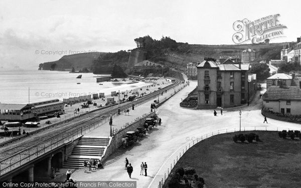 Photo of Dawlish, The Seafront From The Royal Hotel 1890