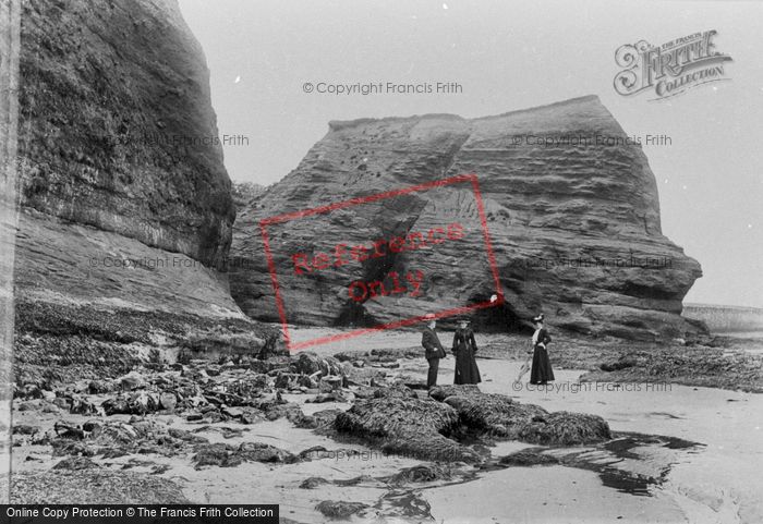 Photo of Dawlish Warren, Langstone Rock 1906
