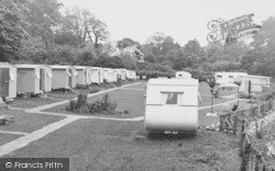 Lee Cliff Caravan Park c.1955, Dawlish Warren