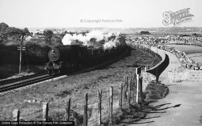 Photo of Dawlish Warren, Steam Train c.1955
