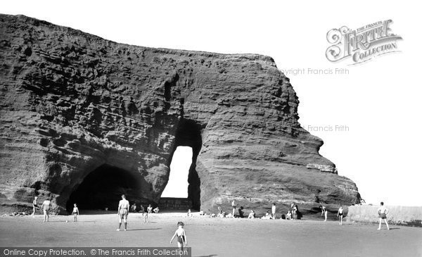 Photo of Dawlish Warren, The Red Rock Arch c.1955
