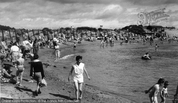 Photo of Dawlish Warren, The Sands c.1955