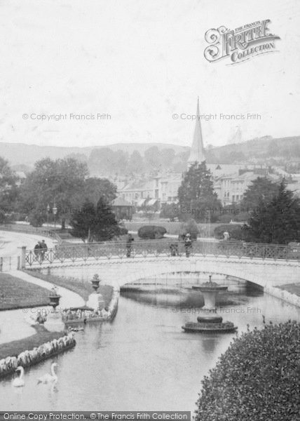 Photo of Dawlish, Water And Reformed Church 1903