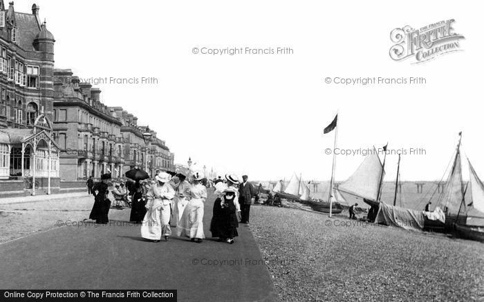 Photo of Deal, Promenading 1906