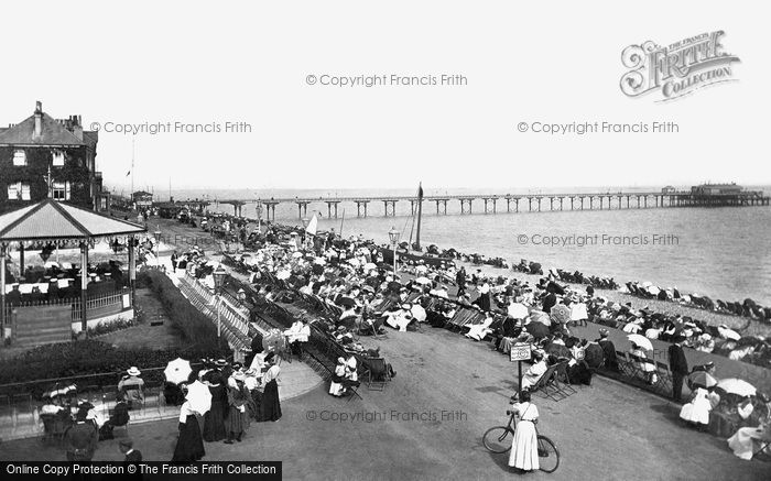 Photo of Deal, The Bandstand And The Pier 1906