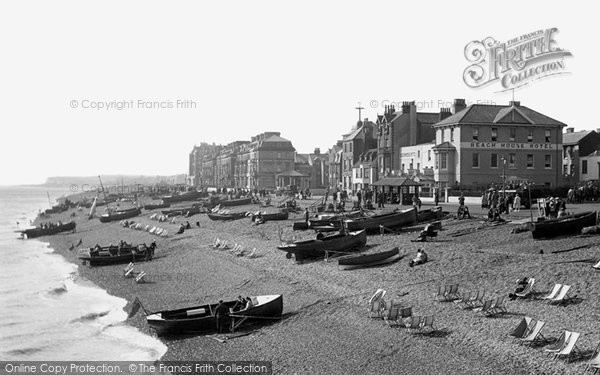 Photo of Deal, the Beach, looking south 1924