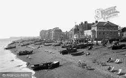 Deal, the Beach, looking south 1924