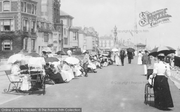 Photo of Deal, The Busy Esplanade 1899