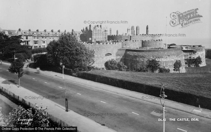 Photo of Deal, The Castle c.1955