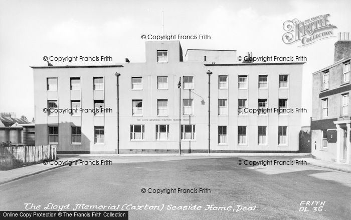 Photo of Deal, The Lloyd Memorial (Caxton) Seaside Home c.1955
