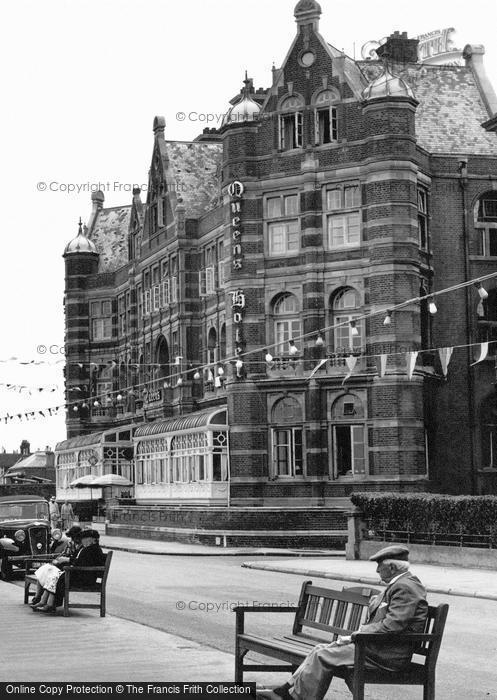 Photo of Deal, Victoria Parade, Queen's Hotel 1951