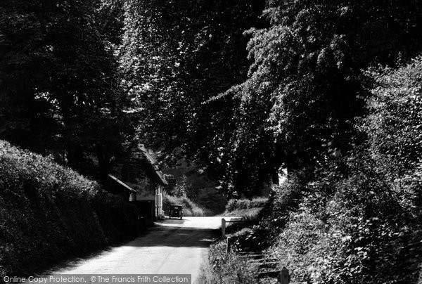 Photo of Debden, Water Lane c.1955