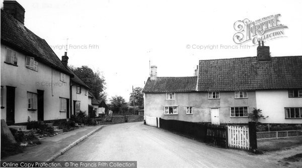 Photo of Debenham, Church Lane c.1965