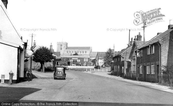 Photo of Debenham, Cross Green c.1950