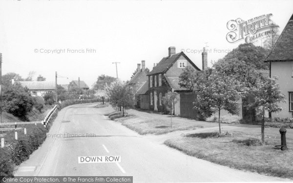 Photo of Debenham, Down Row c.1960