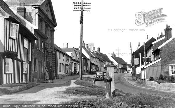 Photo of Debenham, High Street c.1950