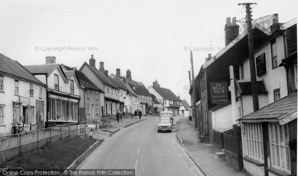 Photo of Debenham, High Street c.1965