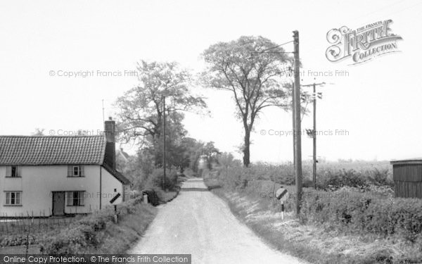 Photo of Debenham, Low Road c.1960