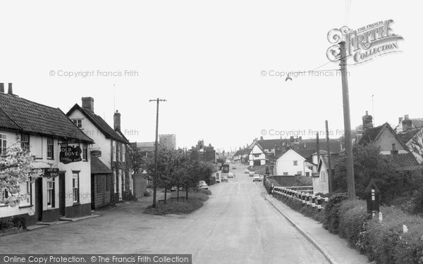 Photo of Debenham, Market Arch And High Street c.1965