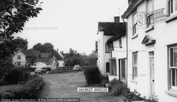Photo of Debenham, Market Bridge c.1965