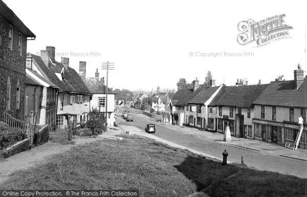 Photo of Debenham, Market Green And High Street c.1950