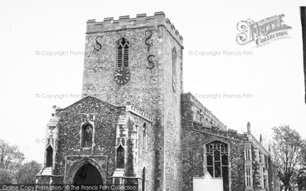 Photo of Debenham, The Parish Church c.1965