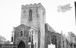 The Parish Church c.1965, Debenham