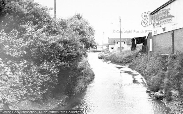 Photo of Debenham, Water Lane c.1965