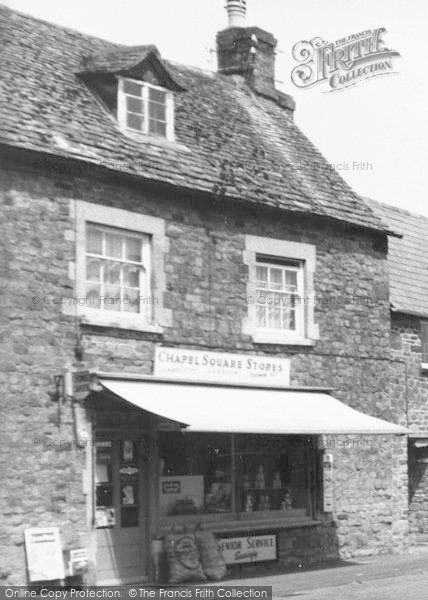 Photo of Deddington, Chapel Square Stores c.1965