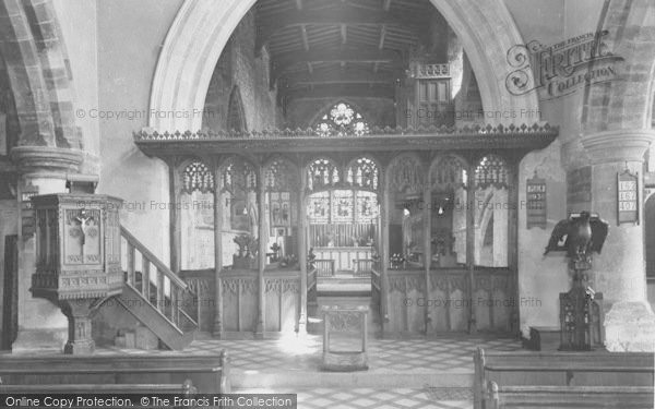 Photo of Deddington, Church Interior c.1965