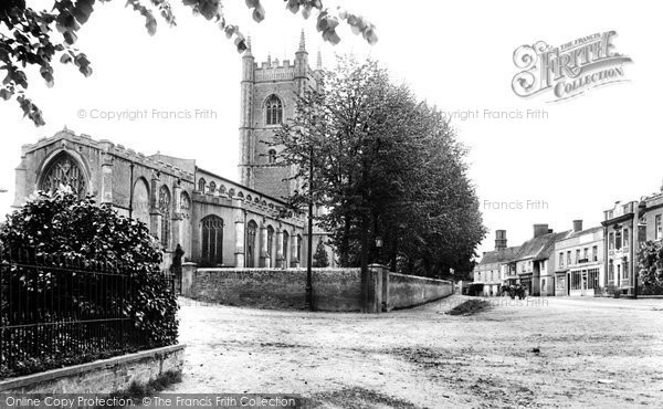 Photo of Dedham, High Street And Parish Church 1907