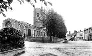 High Street And Parish Church 1907, Dedham