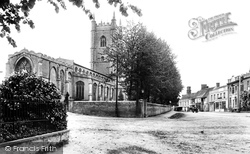 High Street And Parish Church 1907, Dedham
