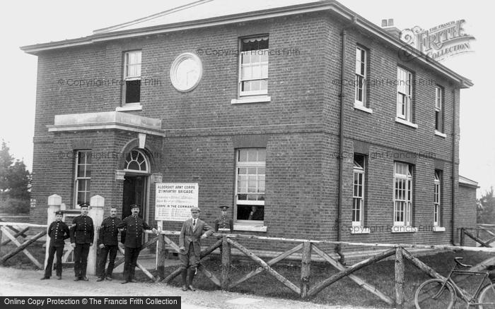 Photo of Deepcut, Blackdown Camp, 2nd Brigade Office 1906