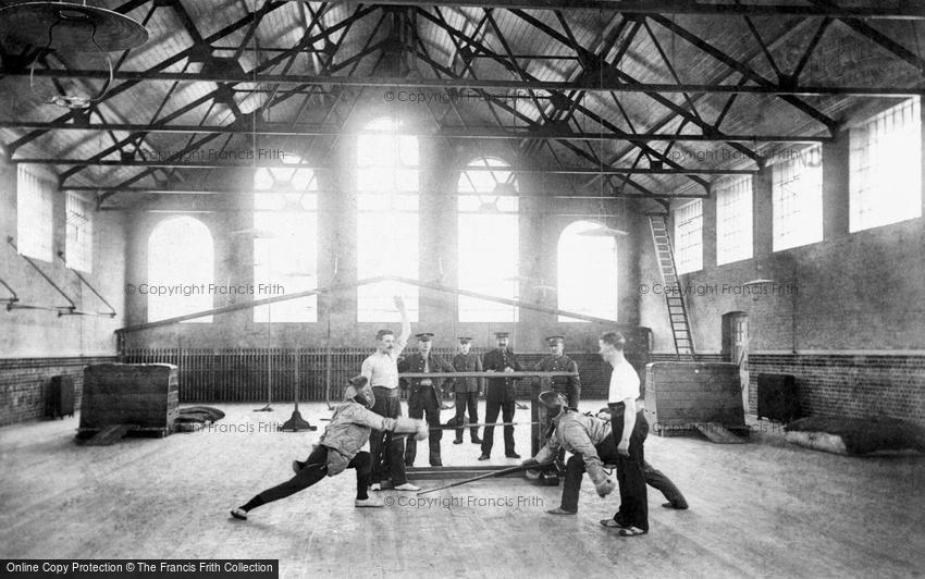Deepcut, Blackdown Camp, Gymnasium, 'First Point' 1906